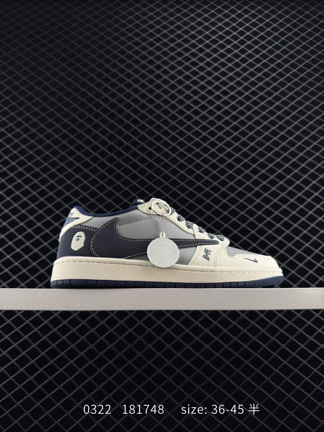 BAPE x Travis Scott x Nike Air Jordan 1 Low OG SP